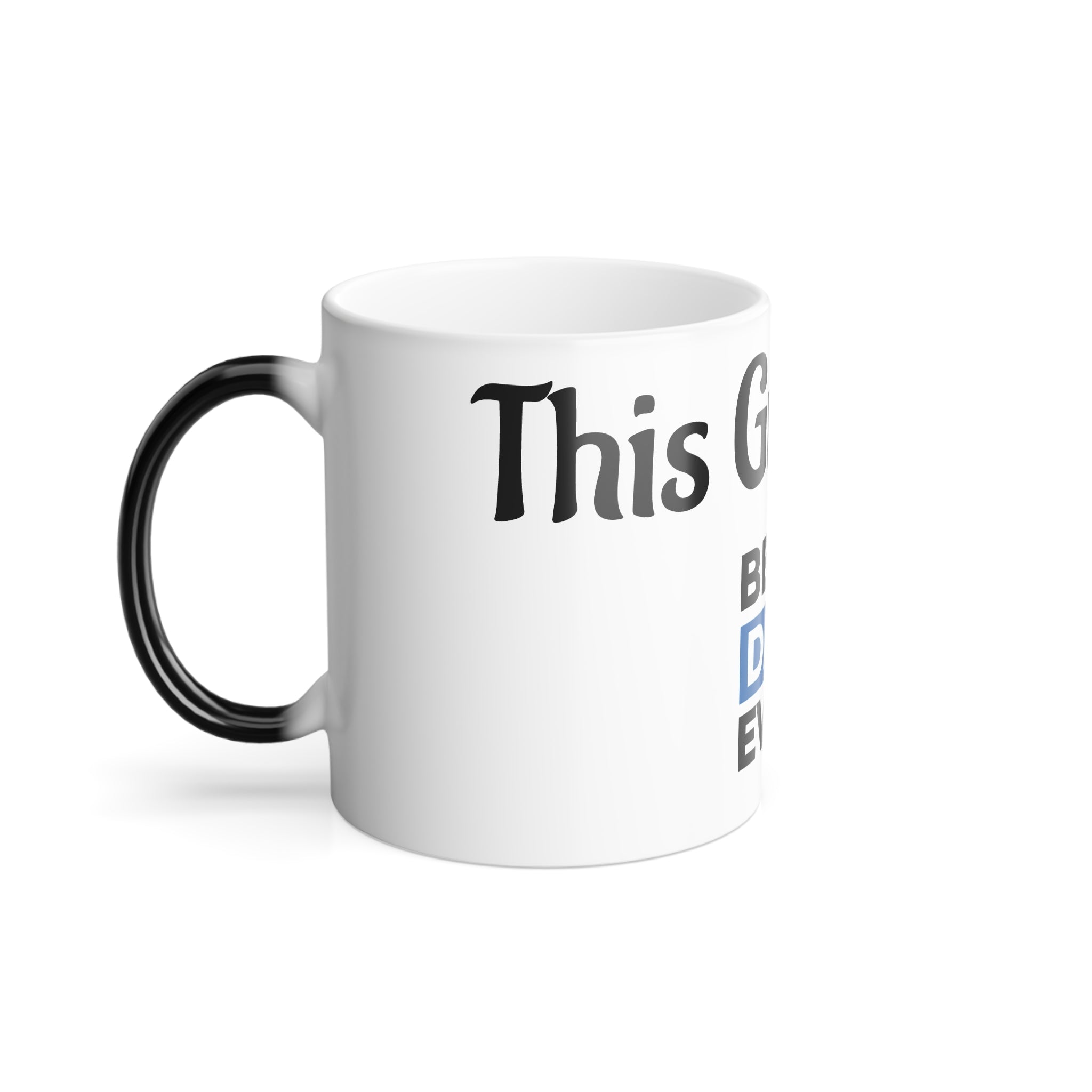 Best Dad Ever Color Changing Mug - Perfect Gift for Father's Day, Birthdays, Coffee Lovers, Unique Home Decor, Heat Sensitive Mug, Dad Gifts