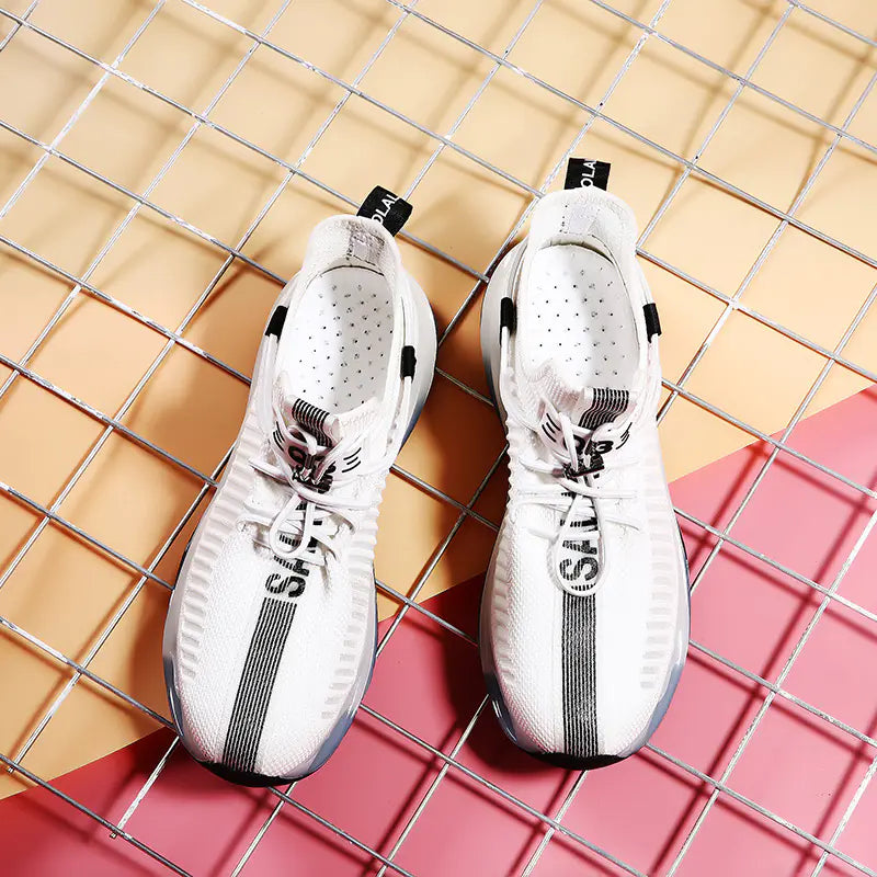 Men's Breathable Spring Athletic Mesh Running Shoes