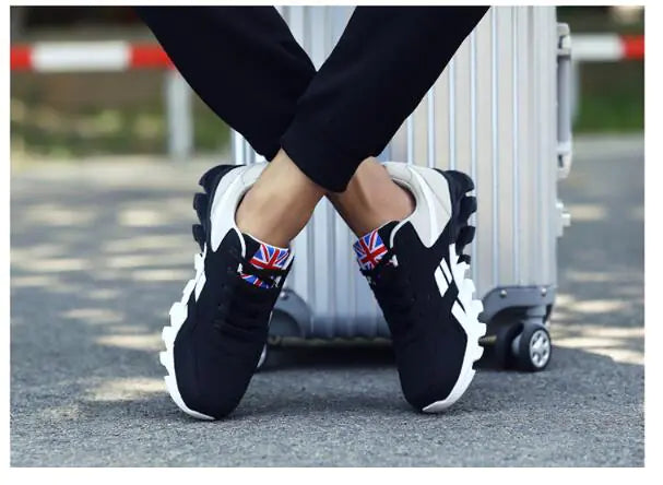 Men's Athletic Running Shoes - Breathable Casual Sneakers